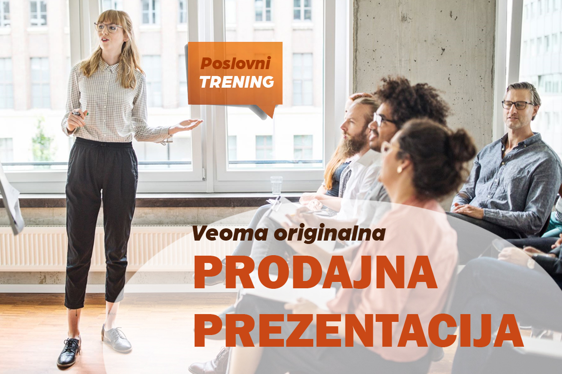 Trening Prodajna prezentacija uči ključnim veštinama za proces prodaje